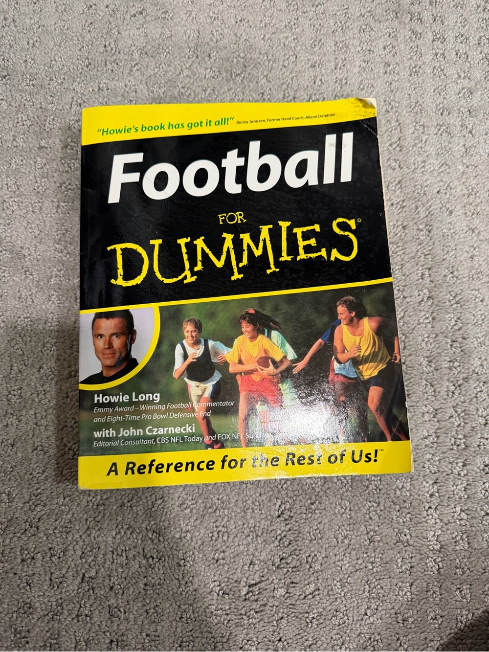 Football For Dummies Paperback Book